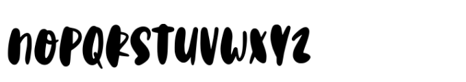 Hopeline Regular Font LOWERCASE