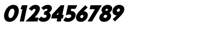 Hopera Sans Black Italic Font OTHER CHARS