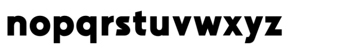 Hopera Sans Black Font LOWERCASE
