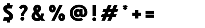 Hopera Sans Extra Bold Font OTHER CHARS