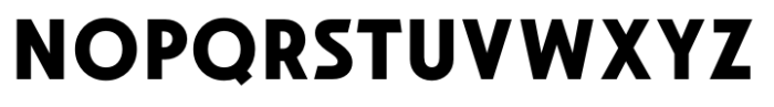 Hopera Sans Extra Bold Font UPPERCASE