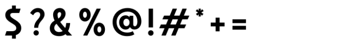 Hopera Sans Medium Font OTHER CHARS