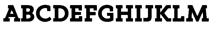 Hopera Slab Variable Hopera Slab Black Font UPPERCASE