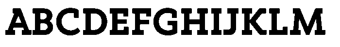 Hopera Slab Variable Hopera Slab Extra Bold Font UPPERCASE