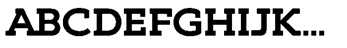 Hopera Slab Variable Hopera Slab Extra Wide Extra Bold Font UPPERCASE