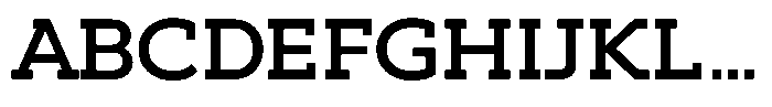Hopera Slab Variable Hopera Slab Extra Wide Medium Font UPPERCASE