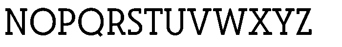 Hopera Slab Variable Hopera Slab Light Font UPPERCASE