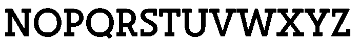 Hopera Slab Variable Hopera Slab Regular Font UPPERCASE