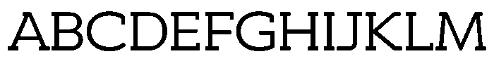 Hopera Slab Variable Hopera Slab Ultra Wide Light Font UPPERCASE