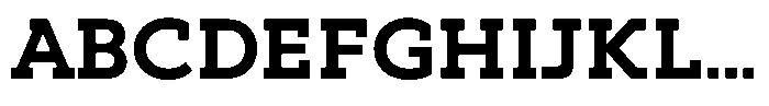 Hopera Slab Variable Hopera Slab Wide Extra Bold Font UPPERCASE
