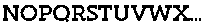 Hopera Slab Variable Hopera Slab Wide Medium Font UPPERCASE
