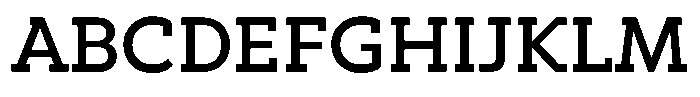 Hopera Slab Variable Hopera Slab Wide Regular Font UPPERCASE