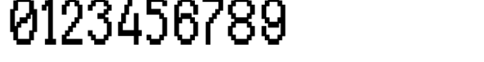 Hopixel Bold Condensed Font OTHER CHARS