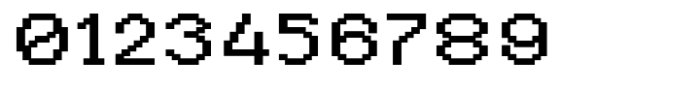Hopixel Bold Expanded Font OTHER CHARS