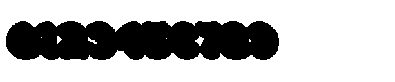 Hoptune Extrude Font OTHER CHARS