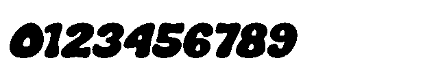 Hoptune Slant Font OTHER CHARS