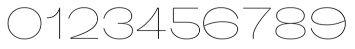 Horae Thin Font OTHER CHARS
