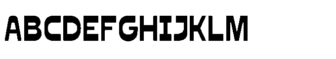 Horizon Caster Regular Font UPPERCASE