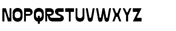 Horizon Caster Regular Font UPPERCASE