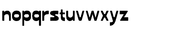 Horizon Caster Regular Font LOWERCASE