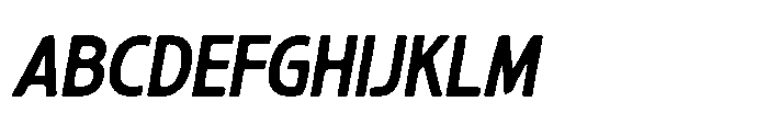 Horizon Light Dingbat Horizon Light Italic Regular Font UPPERCASE