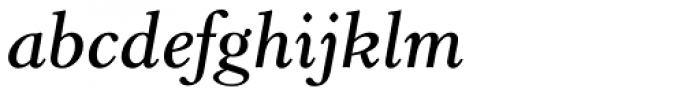 Horley Old Style Std SemiBold Italic Font LOWERCASE