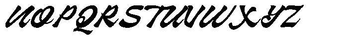 Hormuz Font UPPERCASE