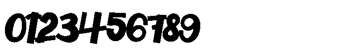 Horn Pop Bold Font OTHER CHARS