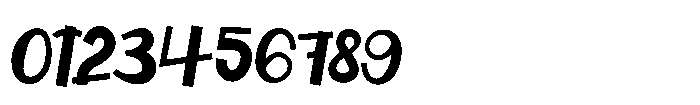 Horn Pop Regular Font OTHER CHARS