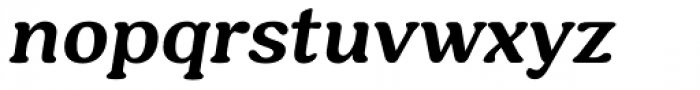Hornbill Bold Italic Font LOWERCASE