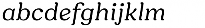 Hornbill Italic Font LOWERCASE