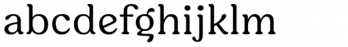 Hornbill Regular Font LOWERCASE