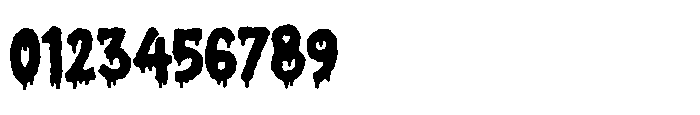 Horror Ghost Font OTHER CHARS