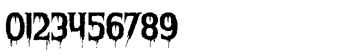 Horror Whisper Four Font OTHER CHARS