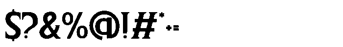 Horror Whisper Regular Font OTHER CHARS