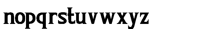 Horror Whisper Regular Font LOWERCASE