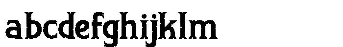 Horror Whisper Three FONT