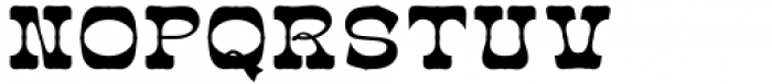 Horseboy Boots Serif Font UPPERCASE