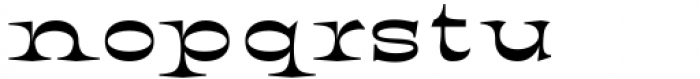 Horseboy Boots Thin Font LOWERCASE