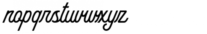 Horseman Script Font LOWERCASE