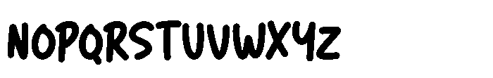 Horsy Moon Font UPPERCASE