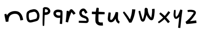 Horus Font LOWERCASE