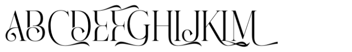 Hosera Regular Font UPPERCASE