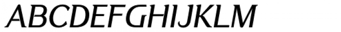 Hostilica Italic Font UPPERCASE