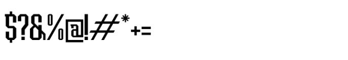 Hoston Runejay Regular Font OTHER CHARS