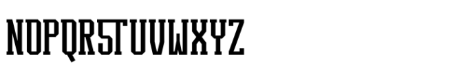 Hoston Runejay Regular Font UPPERCASE