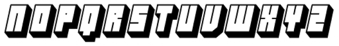 Hounslow Shadow Italic Font LOWERCASE