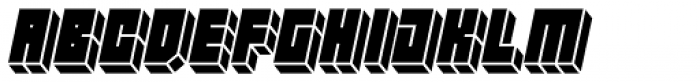 Hounslow Solid Italic Font UPPERCASE
