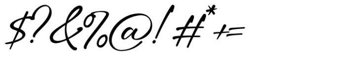 Hourglass of Shine Font OTHER CHARS