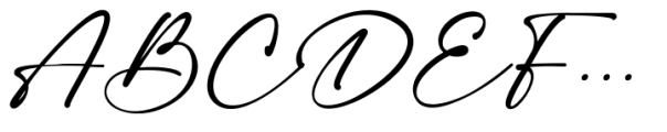 Hourglass of Shine Font UPPERCASE